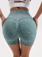 Short Feminino Empina Bumbum Verde Água - Tamanho único - Imagem 3