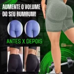 Short Feminino Empina Bumbum Verde Água - Tamanho único - Imagem 6