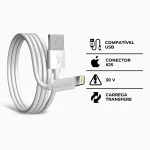 Cabo Lightning Conector USB - Imagem 7