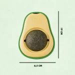 Abacate De Brinquedo Com Catnip Para Gatos - Imagem 9