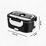 Marmita Elétrica Portátil Bivolt - PRETO - Imagem 7