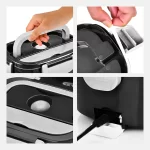 Marmita Elétrica Portátil Bivolt - PRETO - Imagem 6