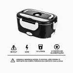 Marmita Elétrica Portátil Bivolt - PRETO - Imagem 8