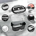 Marmita Elétrica Portátil Bivolt - PRETO - Imagem 5