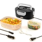 Marmita Elétrica Portátil Bivolt - PRETO - Imagem 2