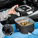 Marmita Elétrica Portátil Bivolt - PRETO - Imagem 4