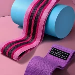 Kit 3 Faixas Elásticas De Exercício Hip Resistance Bands - Imagem 8