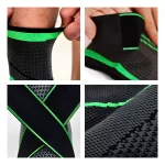 Tornozeleira Ortopedica Compressão Estabilizadora Elastica R - Imagem 2