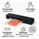 Máquina Seladora Portátil Vácuo De Alimentos - Imagem 4