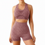 Conjunto Academia Fitness Levanta Bumbum Rosa - Tamanho único