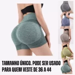 Short Feminino Empina Bumbum CINZA - Tamanho único - Imagem 2