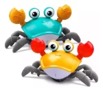 Brinquedo Caranguejo Fujão Música Luz Sensor - Imagem 7