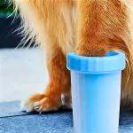 Limpador de Pata de Cachorros Portátil Azul - Imagem 3