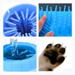 Limpador de Pata de Cachorros Portátil Azul - Imagem 6