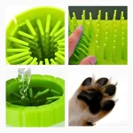 Limpador de Pata de Cachorros Portátil Verde - Imagem 6