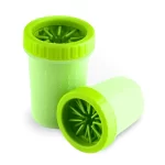 Limpador de Pata de Cachorros Portátil Verde - Imagem 7