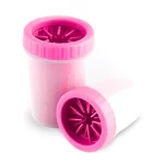 Limpador de Pata de Cachorros Portátil Rosa - Imagem 7