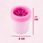 Limpador de Pata de Cachorros Portátil Rosa - Imagem 8