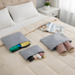 Kit 6 Organizadores de Mala para Viagem Cinza - Imagem 4