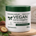 Kit Vegano Cera Vegana Shampoo Creme de Pentear e Máscara - - Imagem 2