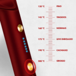 Escova Pente Alisadora Profissional Vermelho - Imagem 4