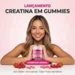 Creatina Monohidratada Gumway Frutas Vermelhas - Imagem 4