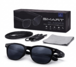 Óculos Inteligente com Câmera HD Bluetooth Áudio e Chamadas - Imagem 3